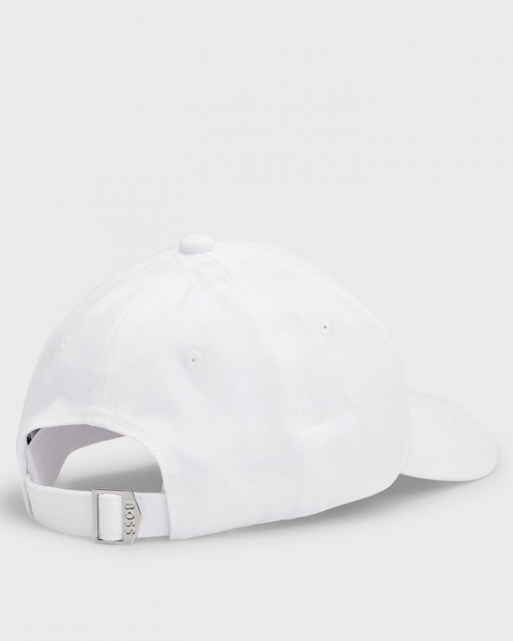 BOSS Orange Zed Mens Cotton-Twill Six-Panel Cap with Embroidered Logo NOS - White 100