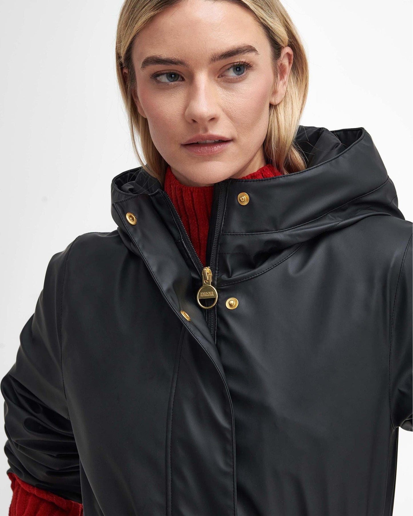 Barbour International Wyatt Womens Long Showerproof