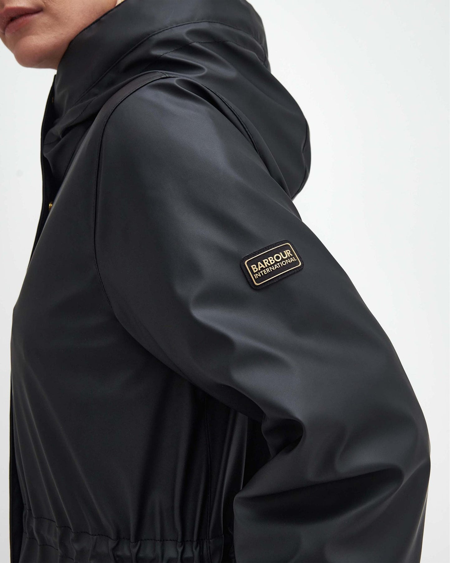 Barbour International Wyatt Womens Long Showerproof