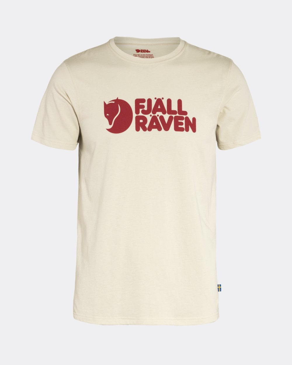Fjallraven Logo Mens T-Shirt - Chalk White 113