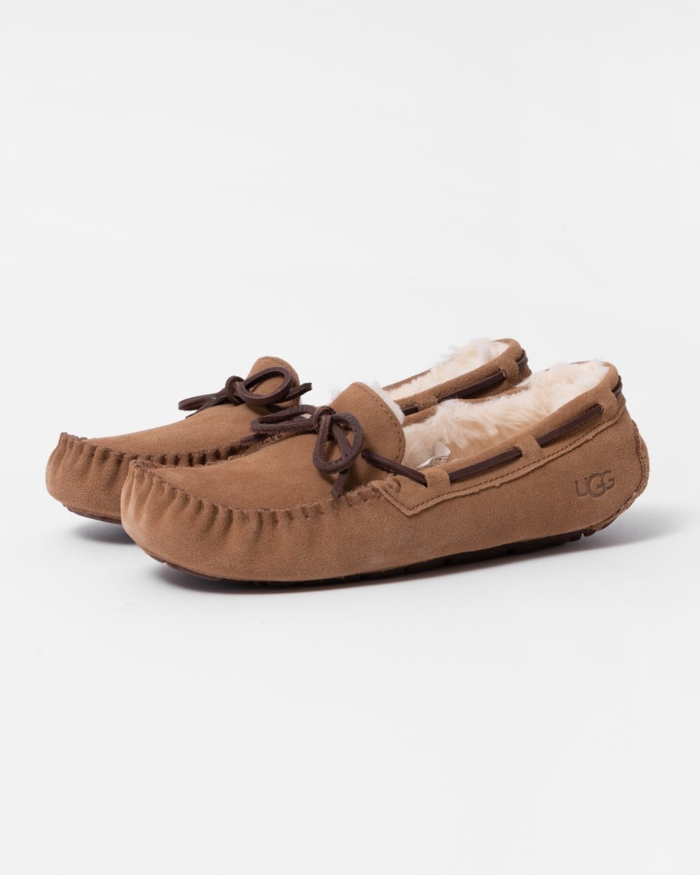 UGG Dakota Womens Moccasin Slippers Chestnut – CHO - Main Image