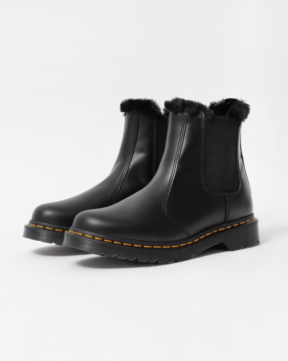 Dr Martens 2976 Leonore Atlas Womens Faux Fur Lined Chelsea Boot