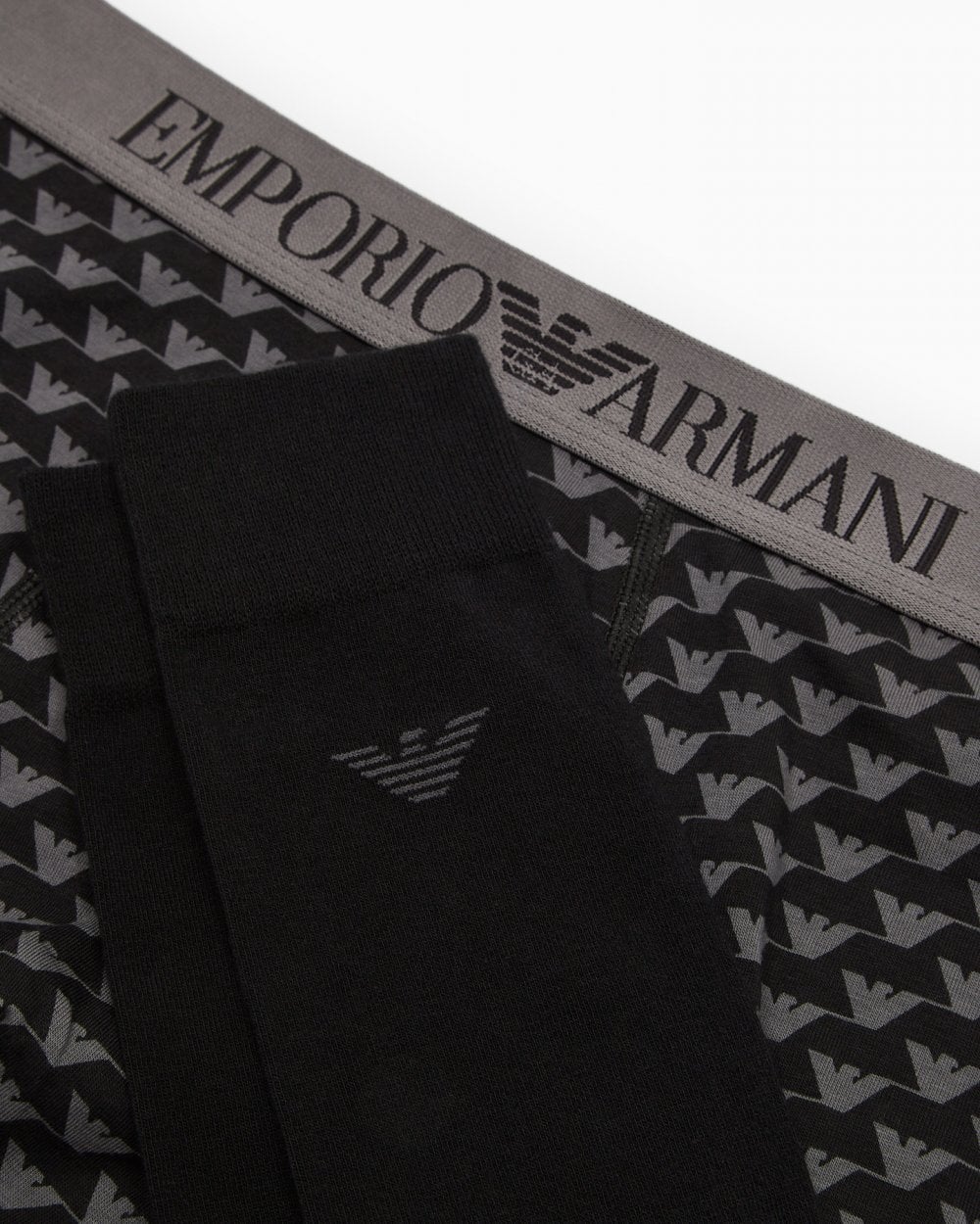 Emporio Armani Emporio Armani Mens Trunks & Socks Set