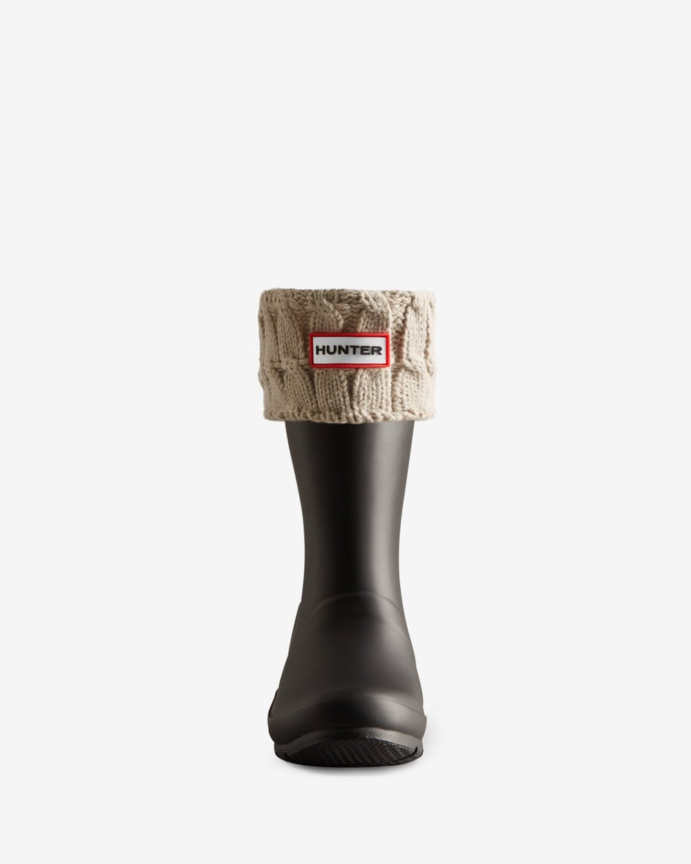 Hunter Hunter Unisex Recycled 6 Stitch Cable Short Boot Sock