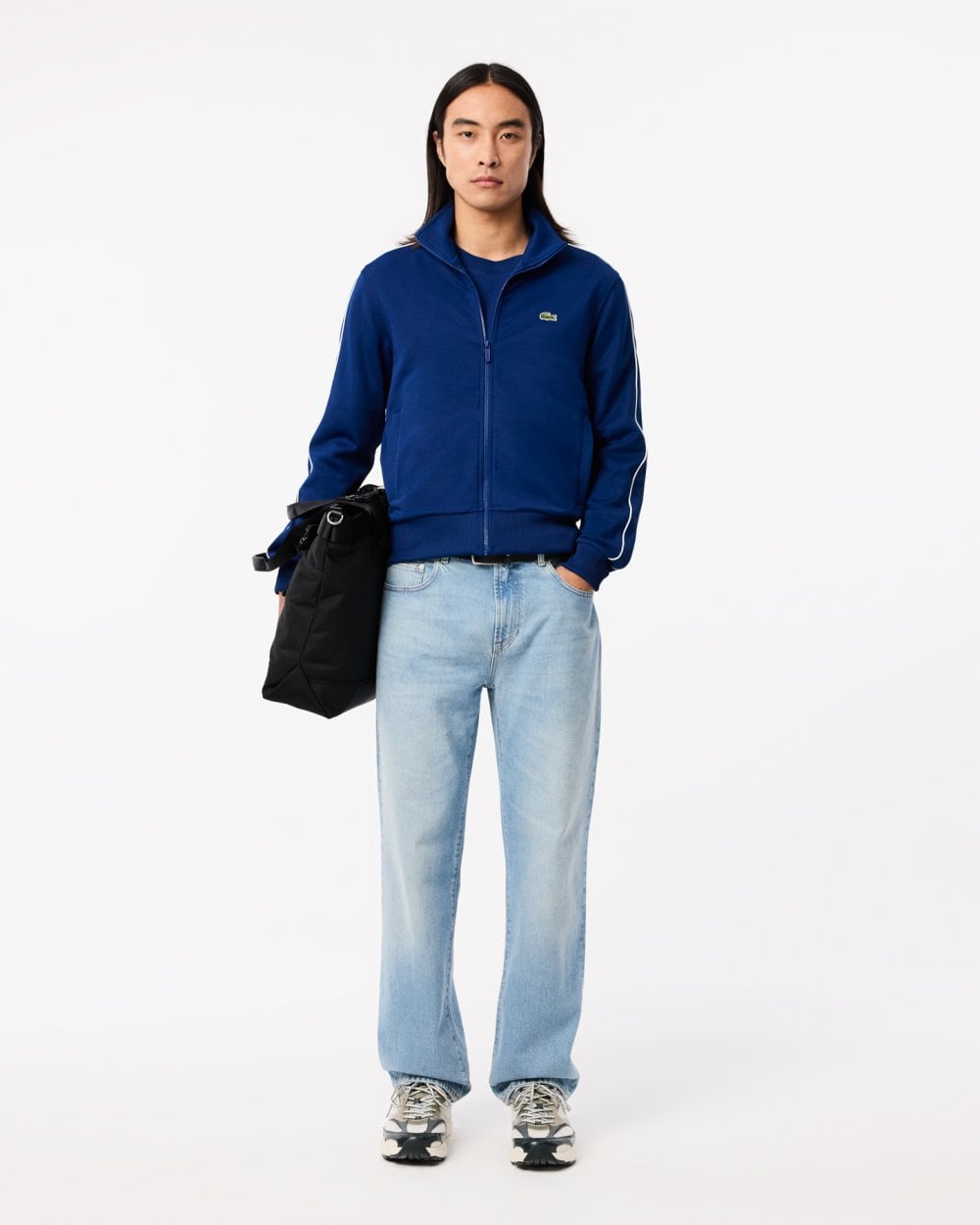 Lacoste Lacoste Paris Mens Piqué Zip Front Track Jacket