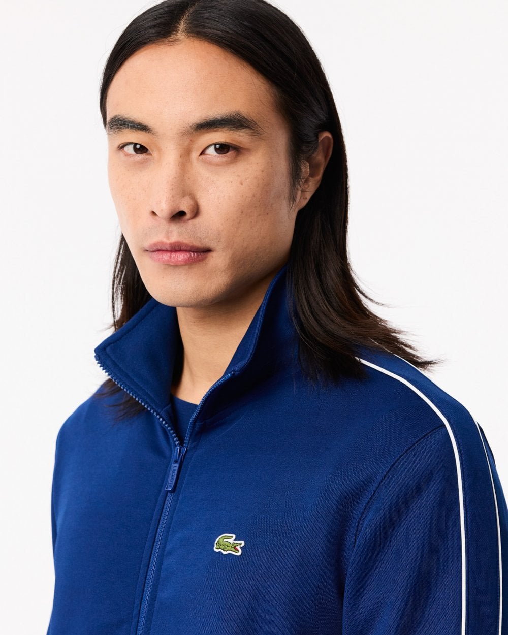 Lacoste Lacoste Paris Mens Piqué Zip Front Track Jacket