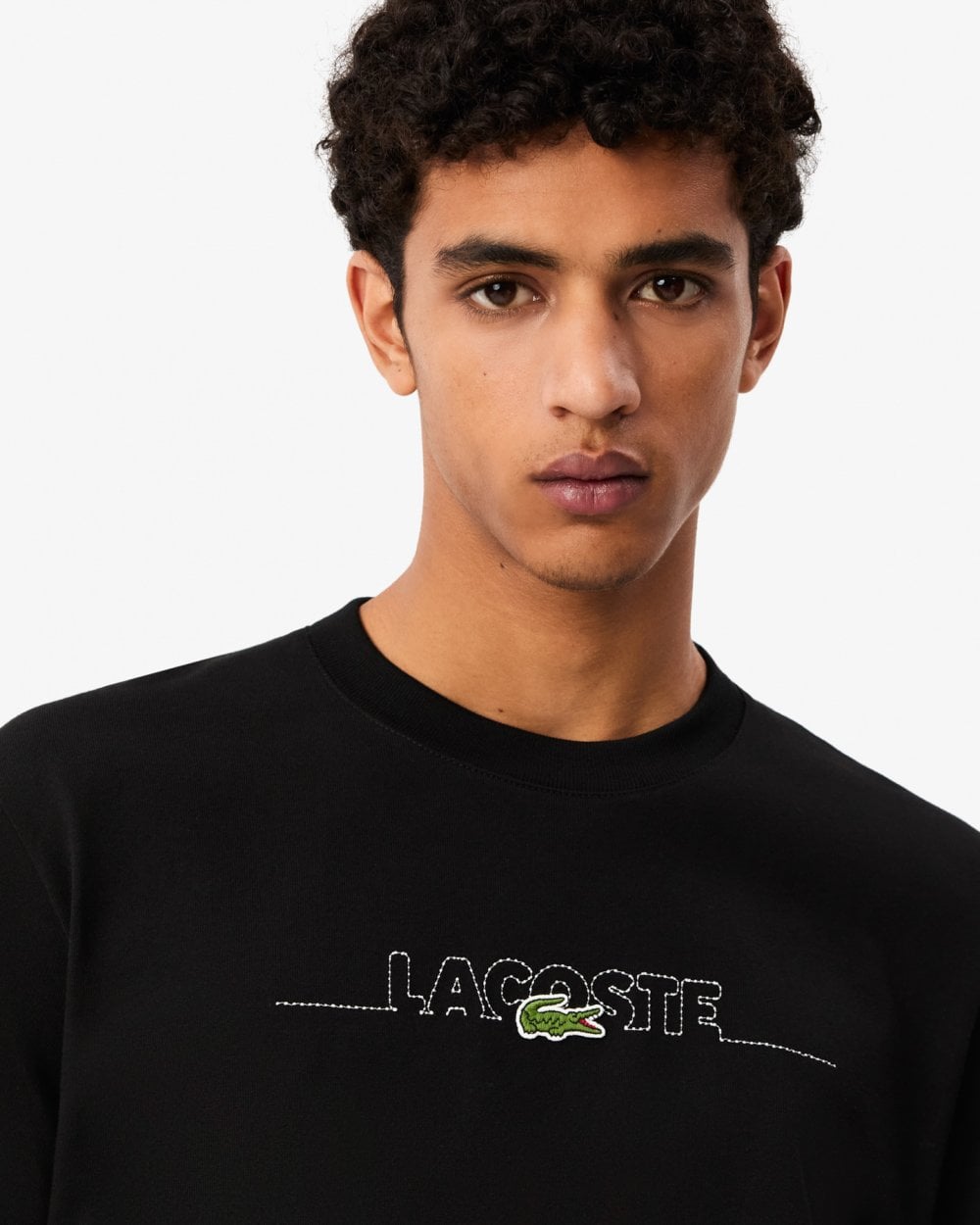 Lacoste Lacoste Mens French Made Embroidered T-Shirt