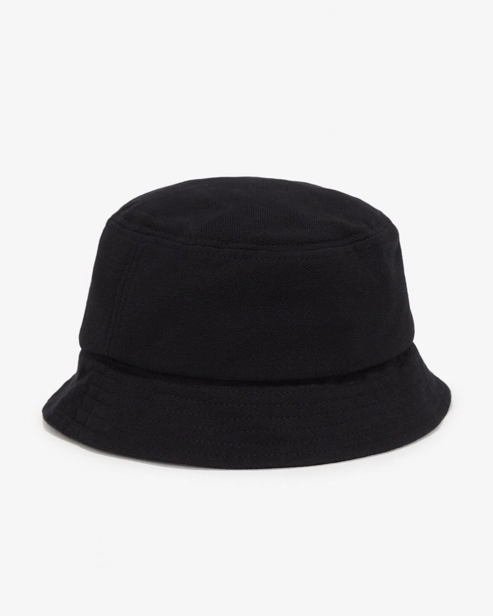 Fred Perry Mens Pique Bucket Hat - Black/Snow White 843