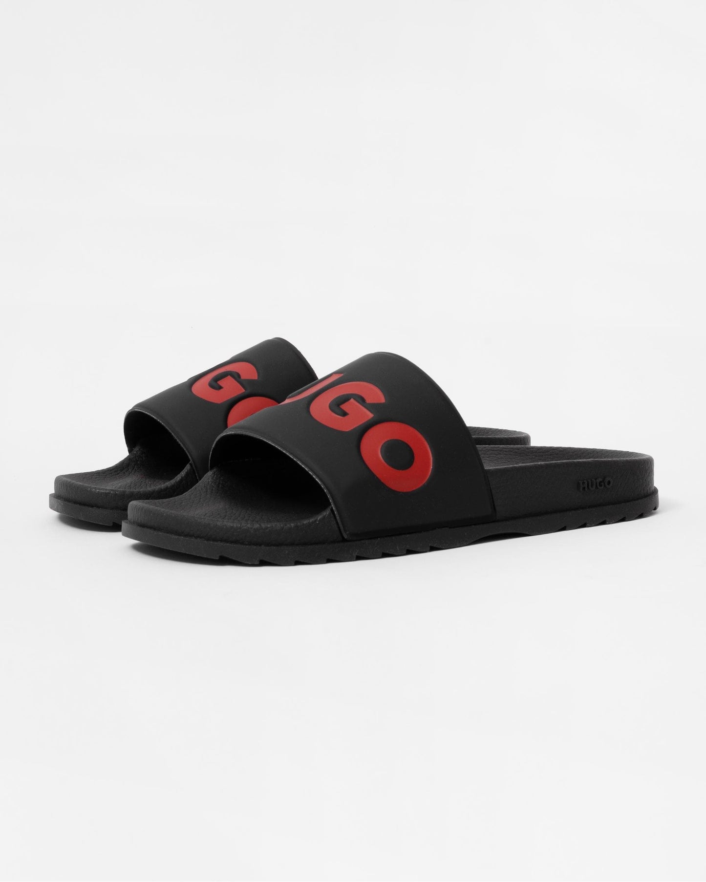 HUGO Match Mens Slides With Logo Strap NOS