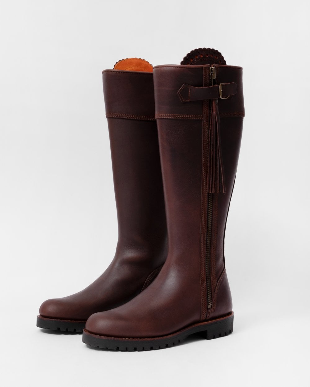 Penelope Chilvers Womens Standard Leather Tassel Boots