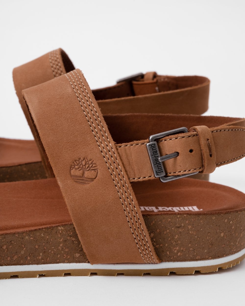 Timberland Malibu Waves 2 Strap Womens Sandals - Saddle
