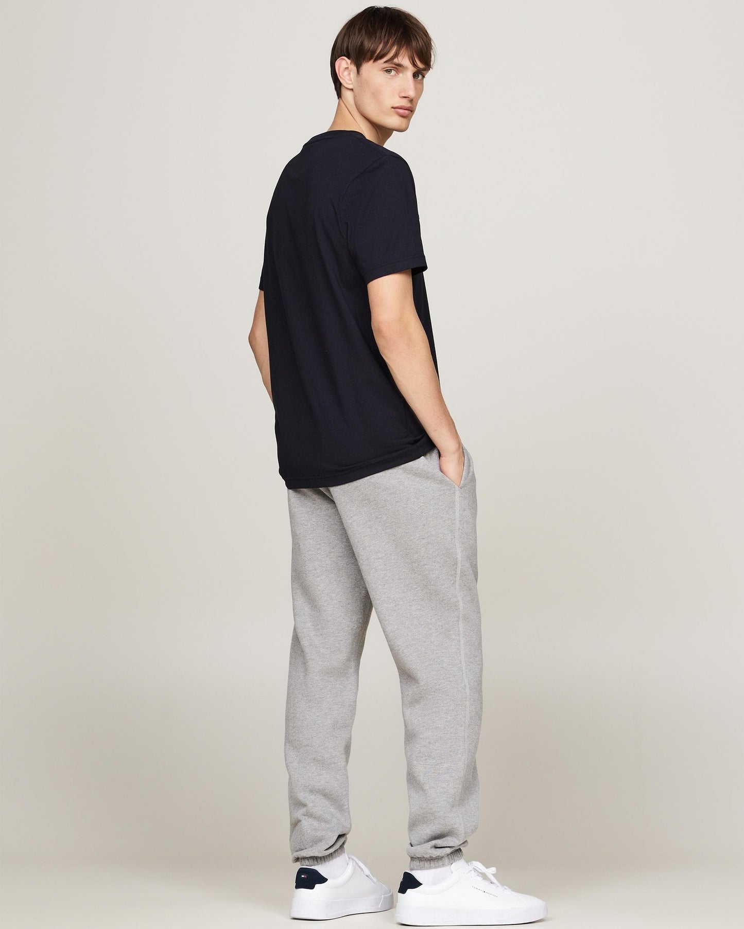 Tommy Hilfiger Hilfiger Chest Insert Mens T-Shirt - Desert Sky