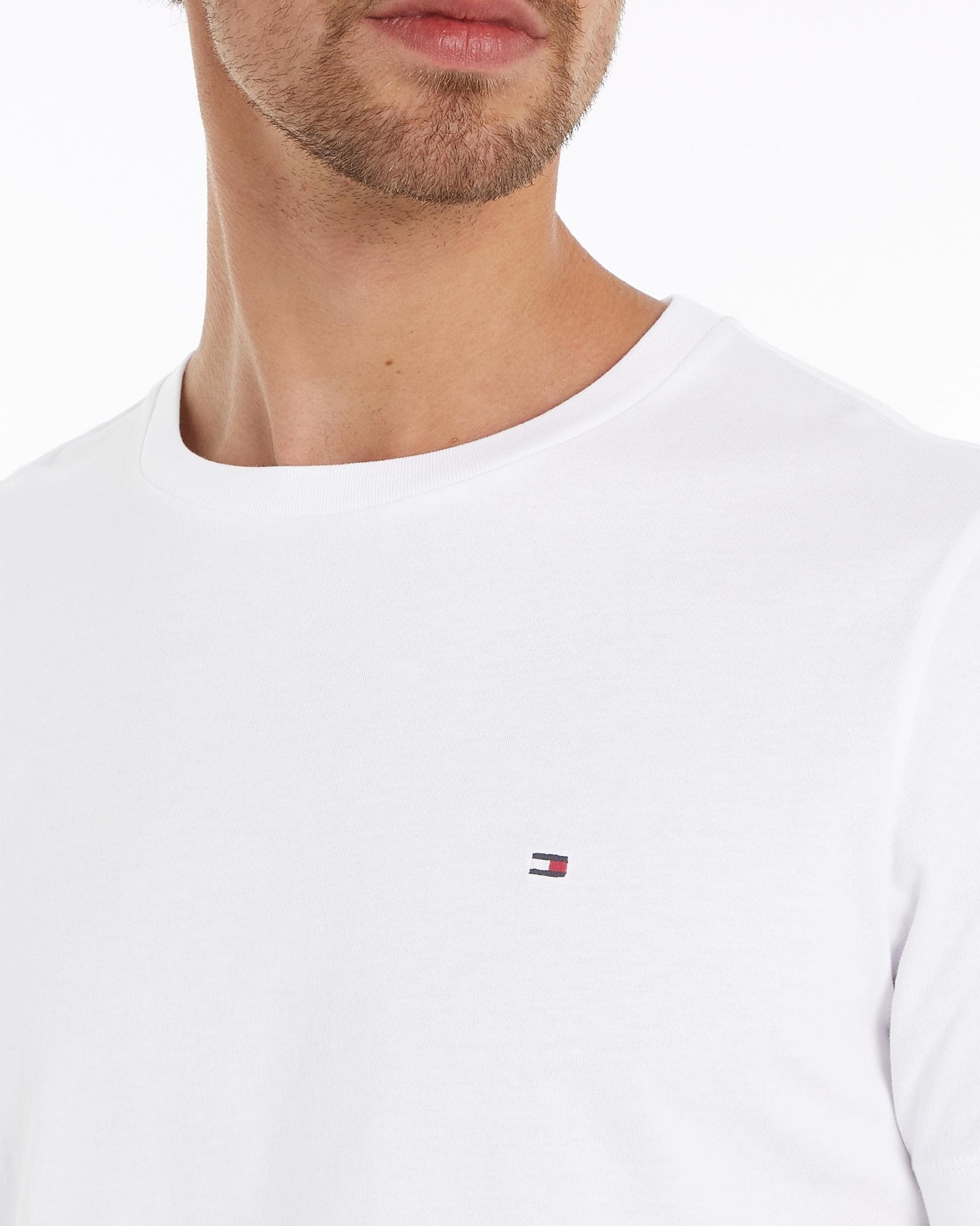 Tommy Hilfiger Essential Solid Mens T-Shirt - White