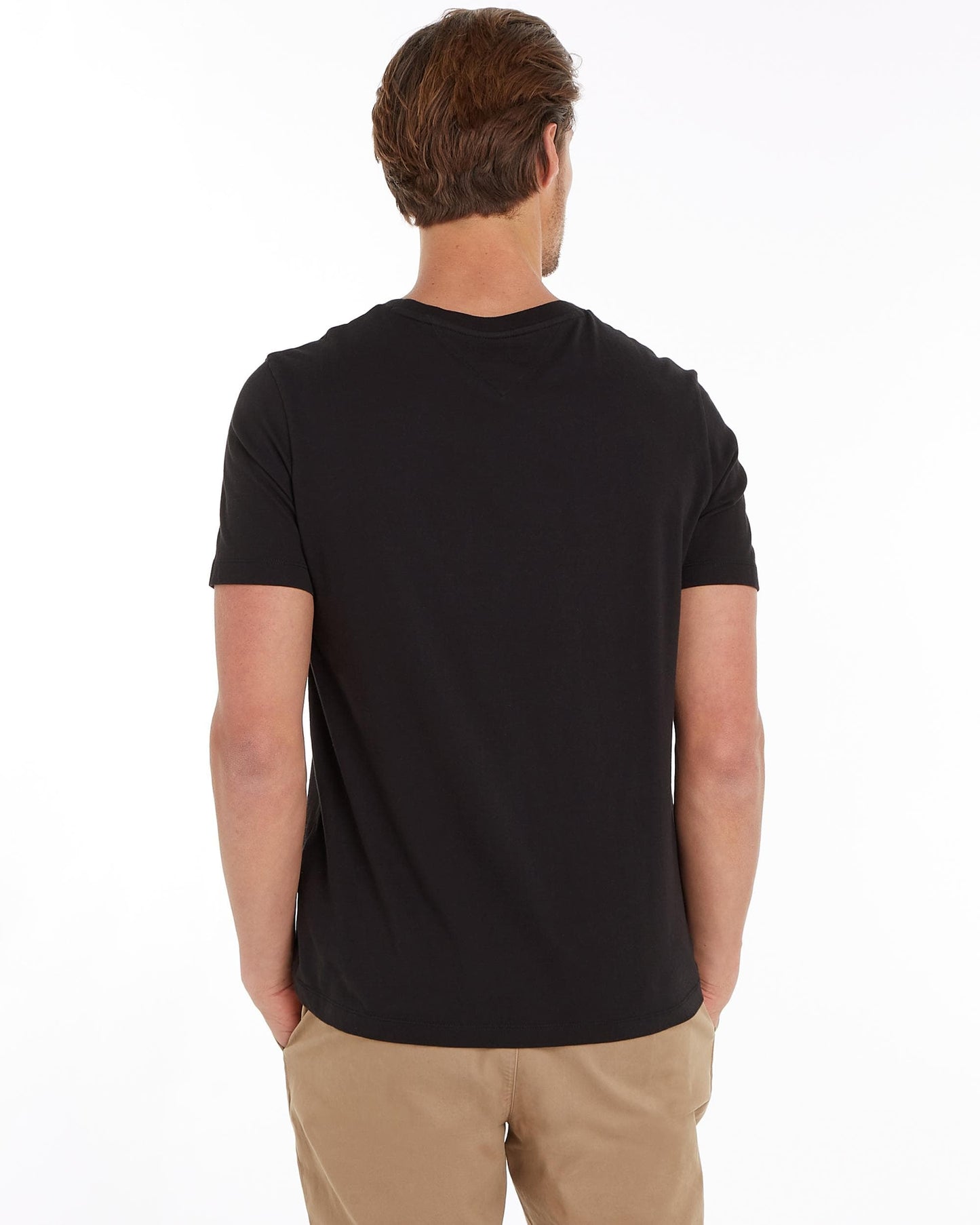 Tommy Hilfiger Essential Solid Mens T-Shirt - Black