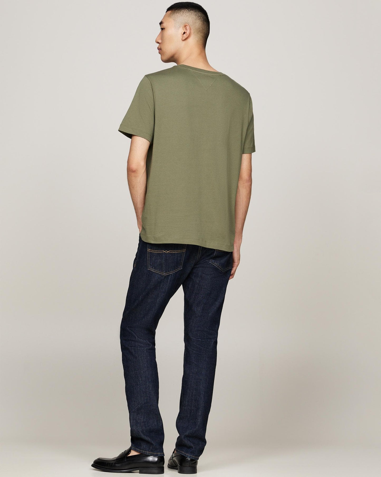 Tommy Hilfiger Essential Solid Mens T-Shirt - Battle Green