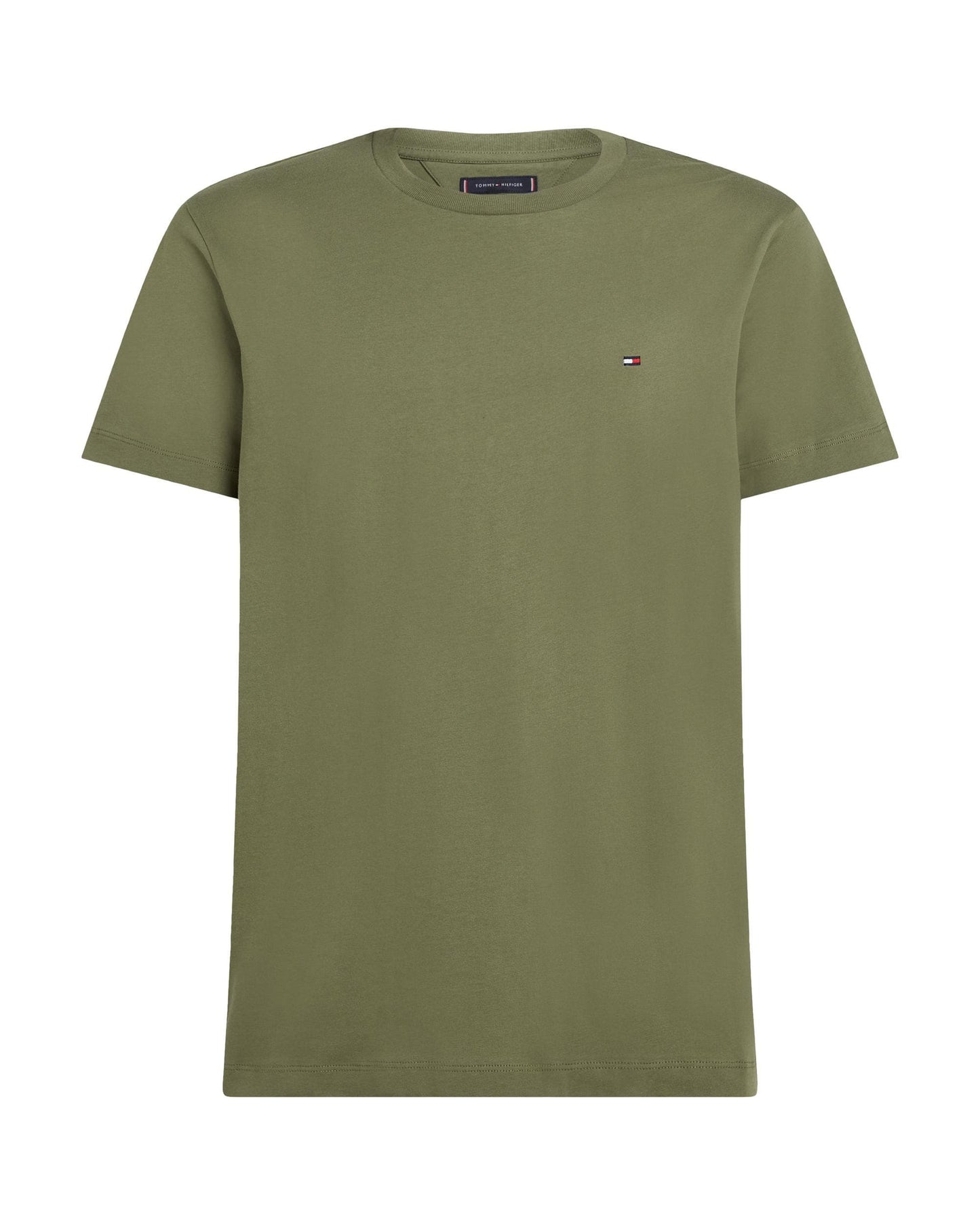 Tommy Hilfiger Essential Solid Mens T-Shirt - Battle Green