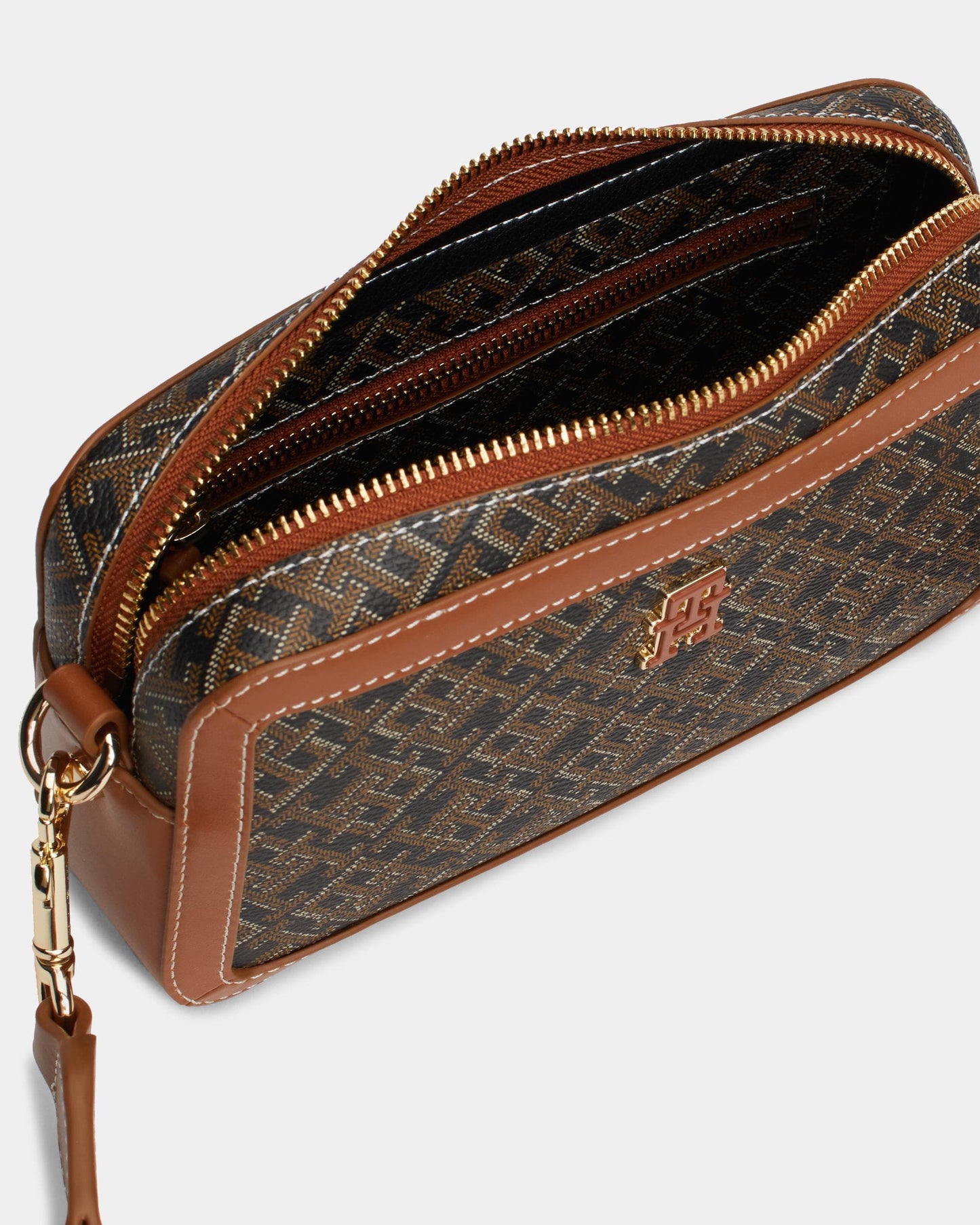 Tommy Hilfiger TH Monoplay Womens Leather Camera Bag