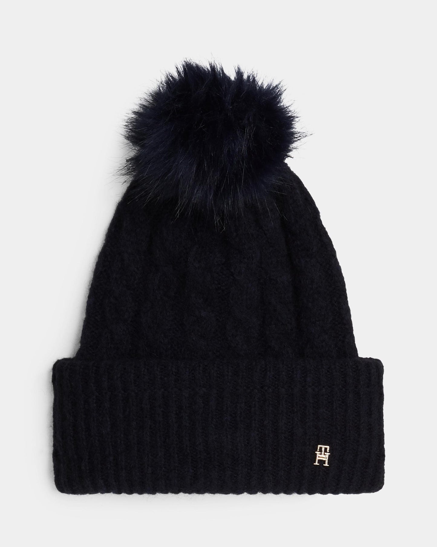 Tommy Hilfiger TH Timeless Womens Cable Beanie