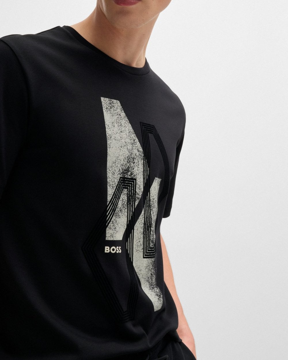 BOSS Green BOSS Green Tee 9 Mens Graphic Print T-Shirt