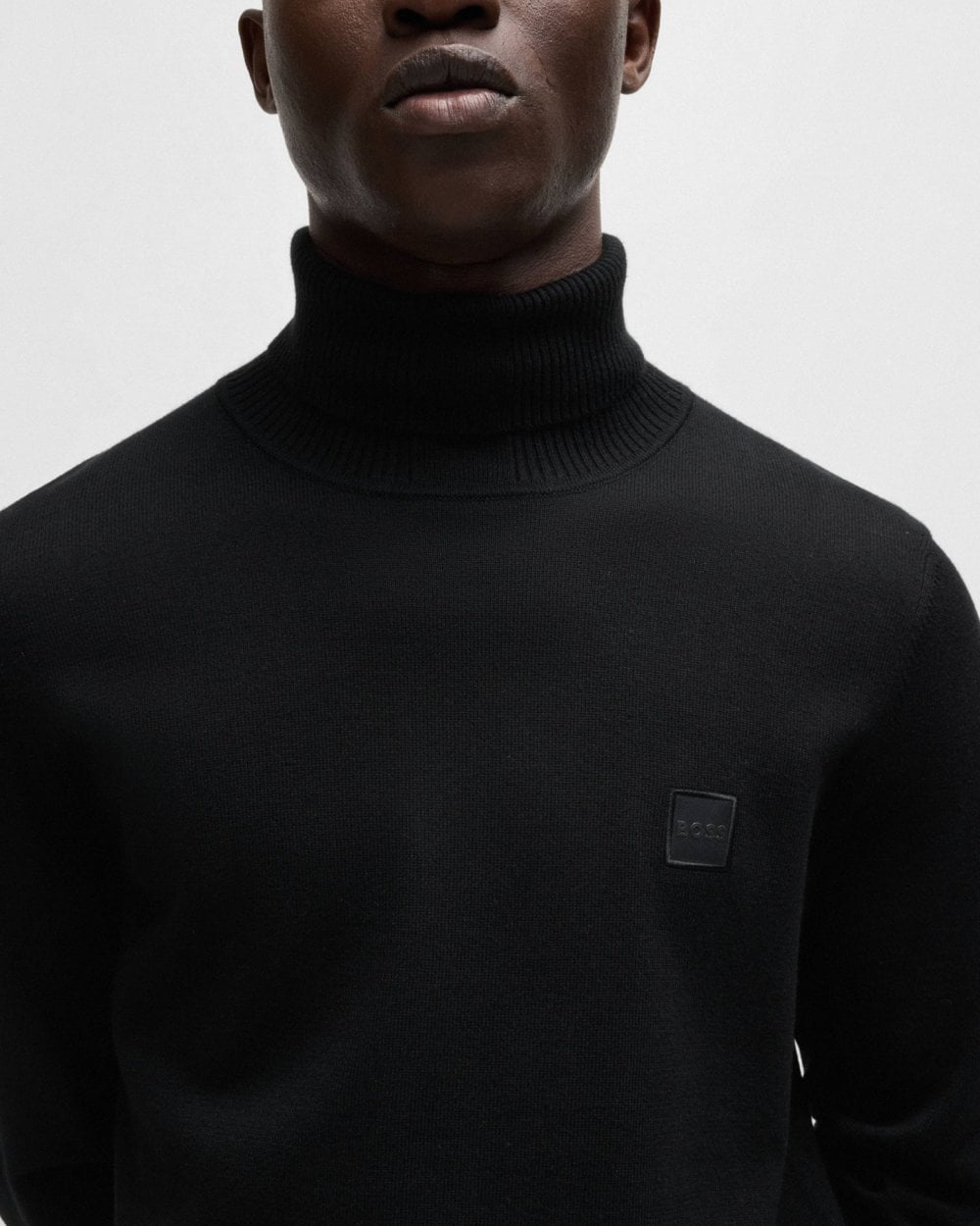 BOSS Orange BOSS Orange Akiro Mens Funnel Neck Jumper