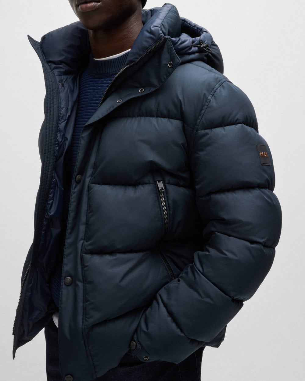 BOSS Orange BOSS Orange Omaris Mens Hooded Puffer Jacket