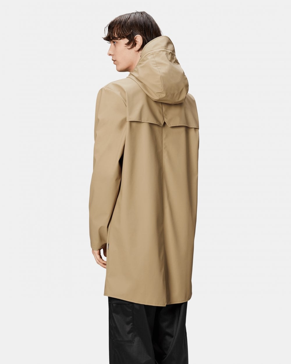 Rains Long Unisex Jacket - 24 Sand