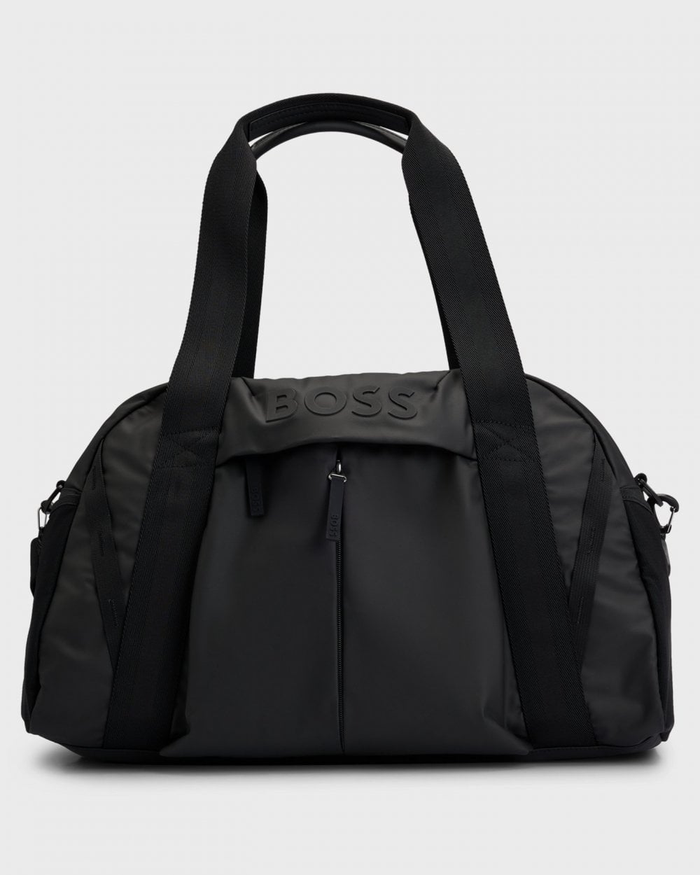 BOSS Orange Stormy Mens Faux Leather Holdall with Logo Details