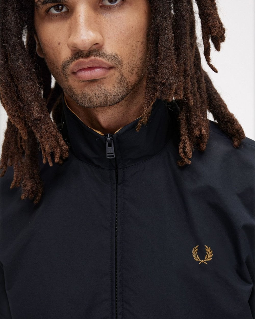 Fred Perry Mens Brentham Jacket - Navy 248