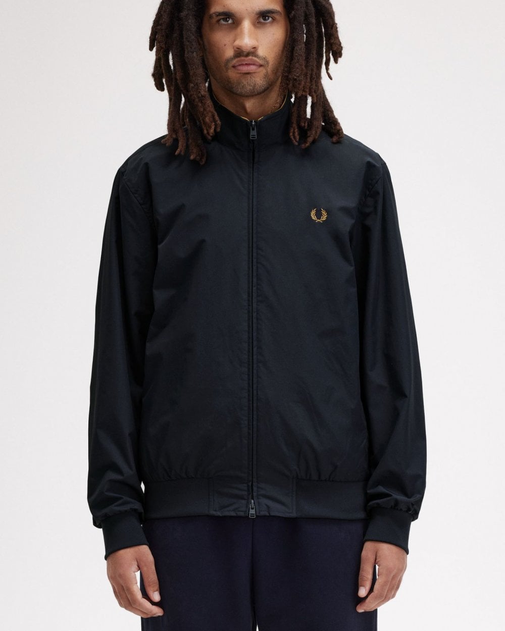Fred Perry Mens Brentham Jacket - Navy 248