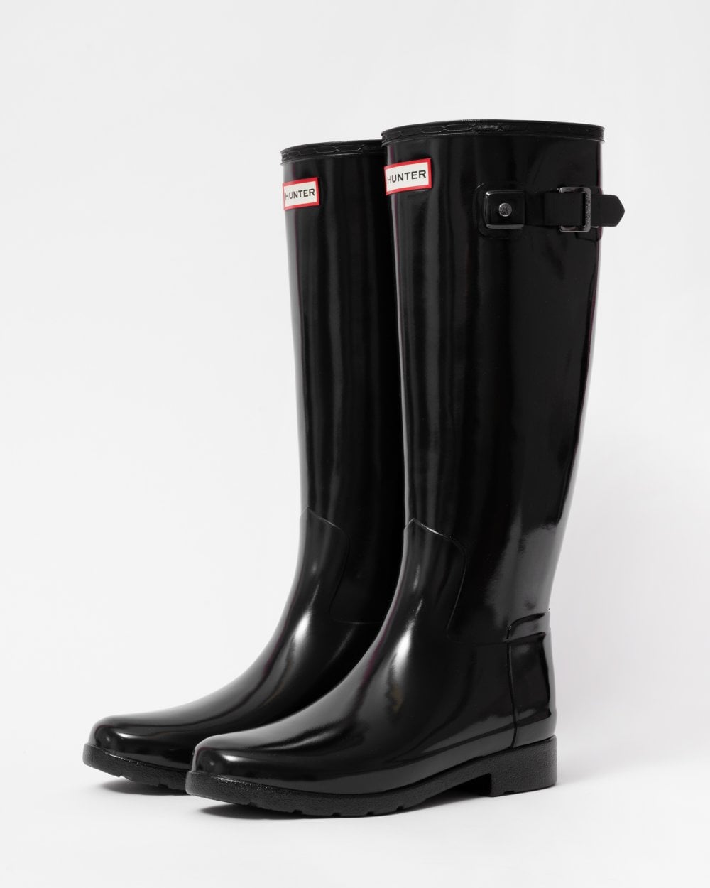 Hunter Refined Tall Gloss Slim Fit Womens Boots