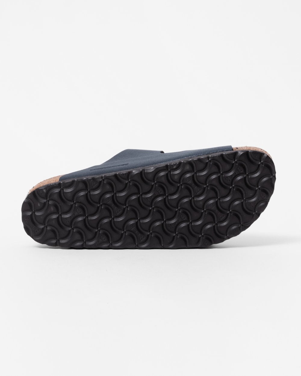 Birkenstock Arizona Birko-Flor Nubuck Womens Sandals - Basalt