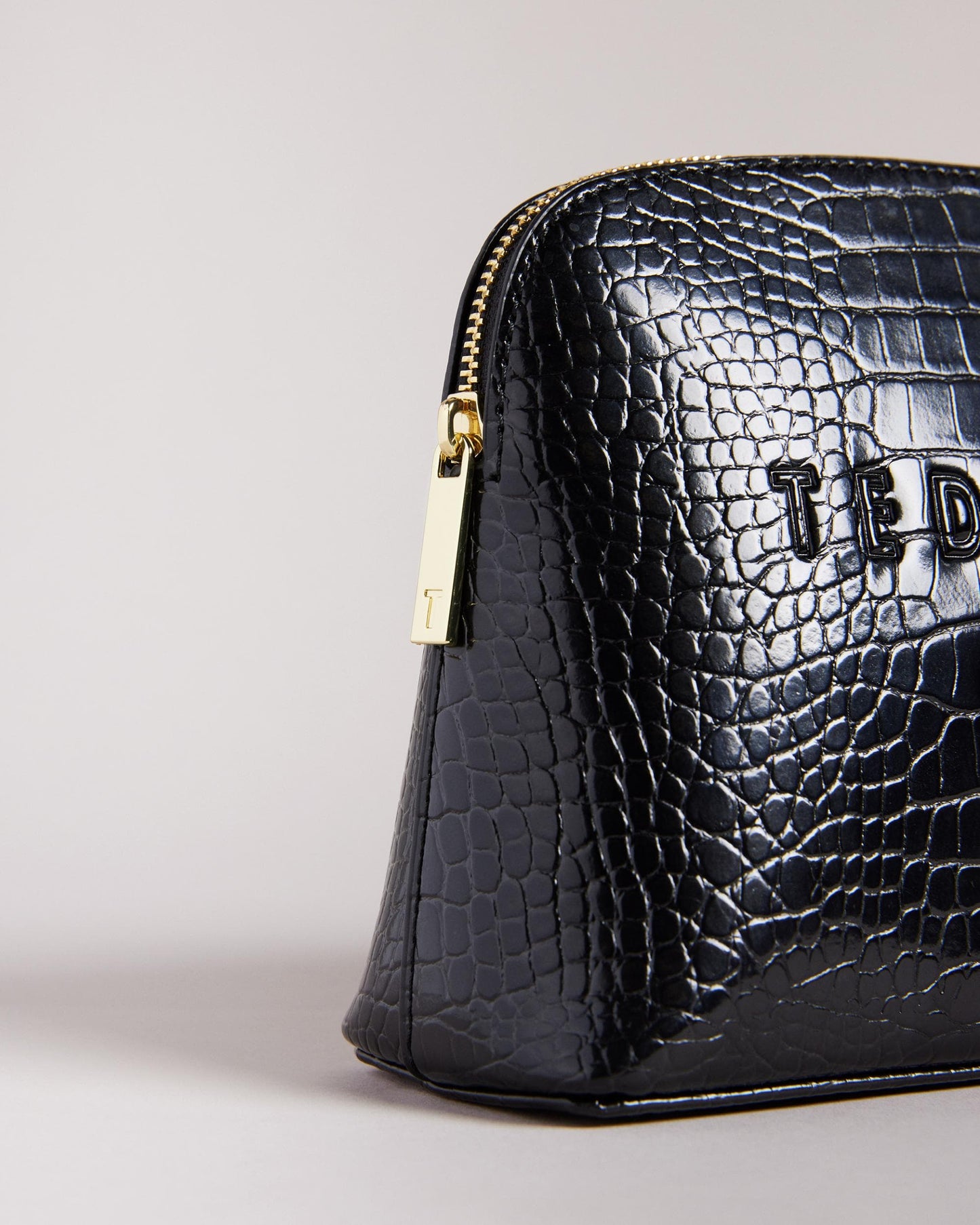 Ted Baker CROCALA Womens Imitation Croc Makeup Bag