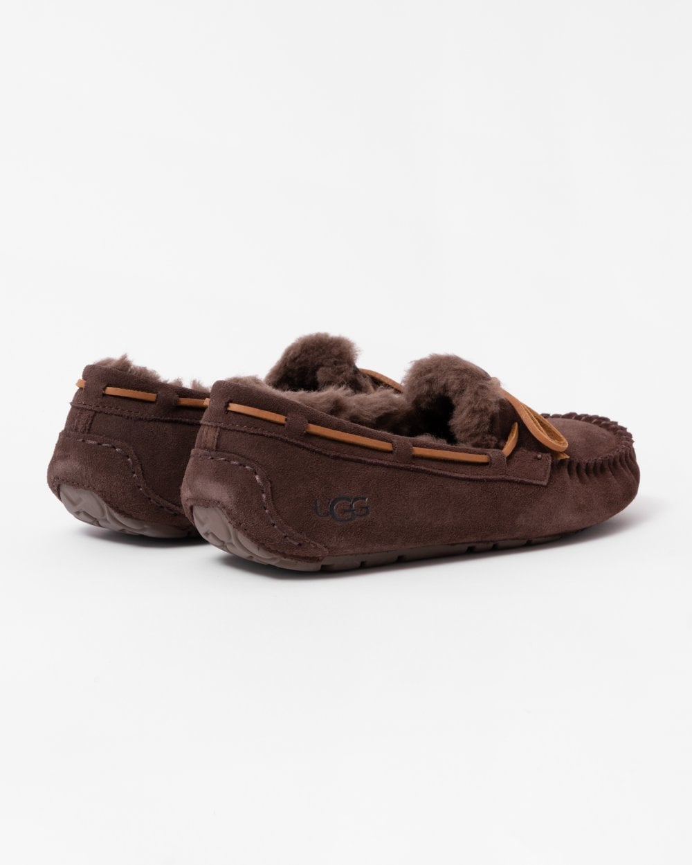UGG Dakota Womens Moccasin Slippers - Chocolate