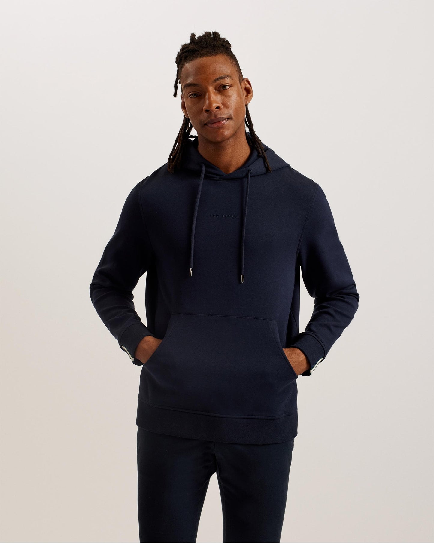 Ted Baker Ted Baker DROTOW Mens Regular Branded Hoodie