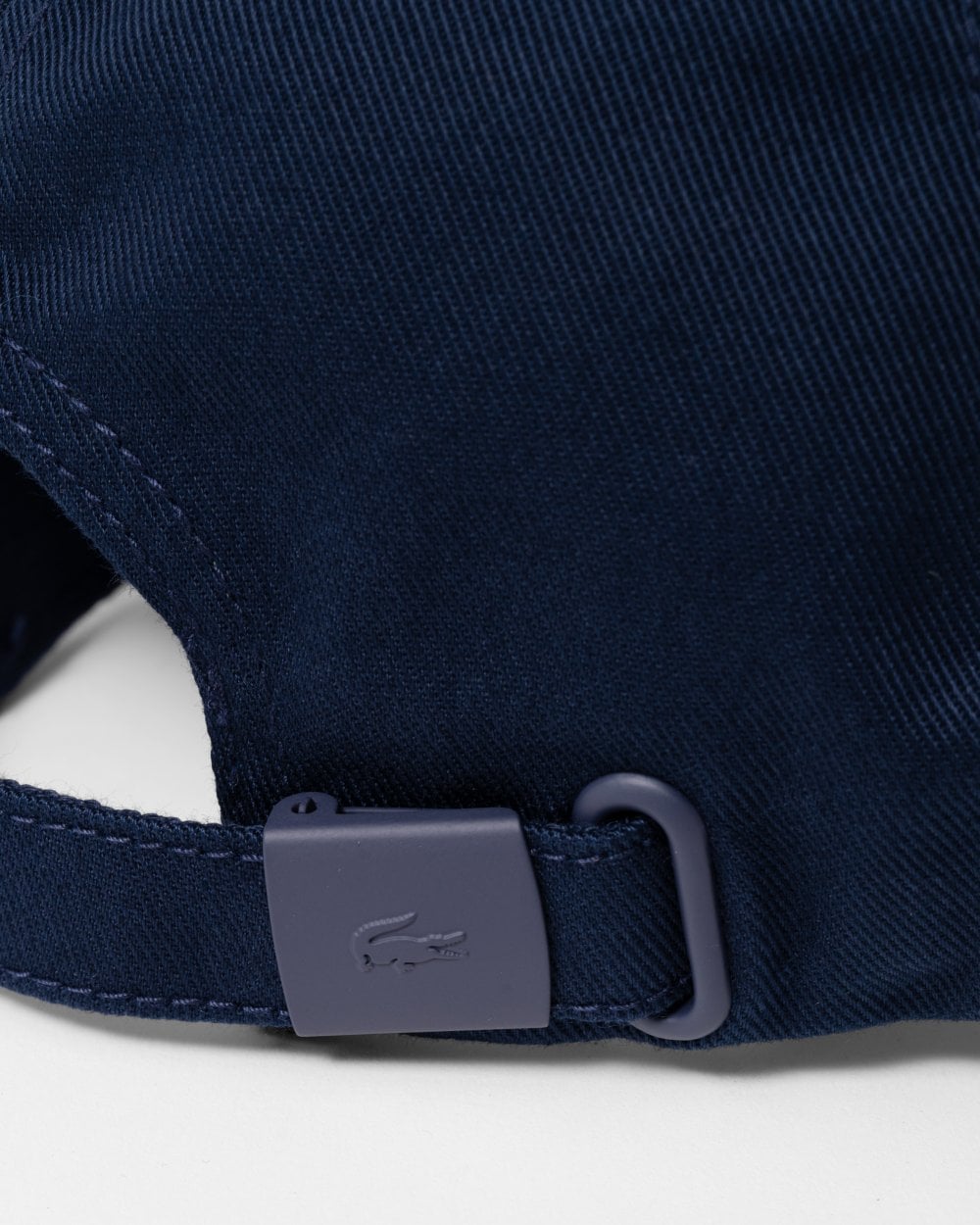 Lacoste Mens Organic Cotton Twill Cap - Navy Blue 166