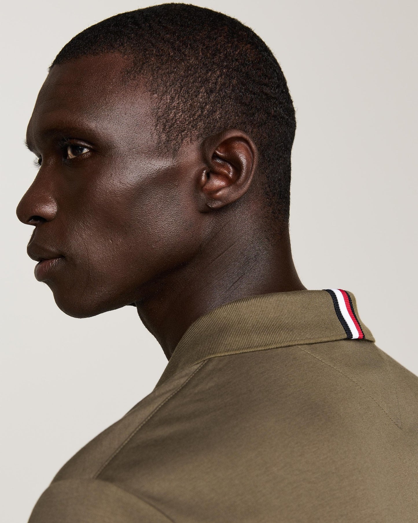 Tommy Hilfiger Liquid Cotton Essential Mens Polo - Army Green