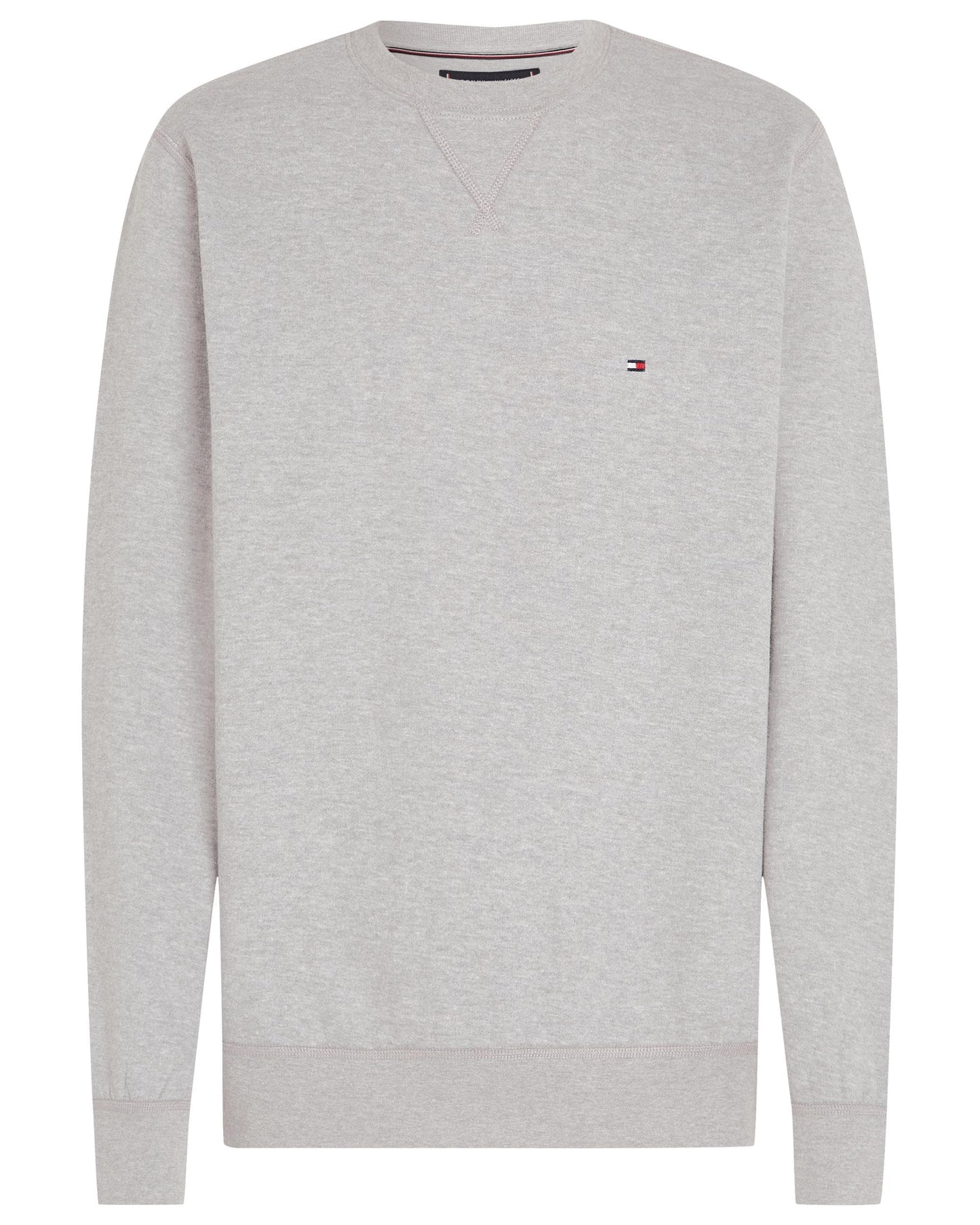Tommy Hilfiger Essential Fleece Mens Sweatshirt - Medium Grey Heather