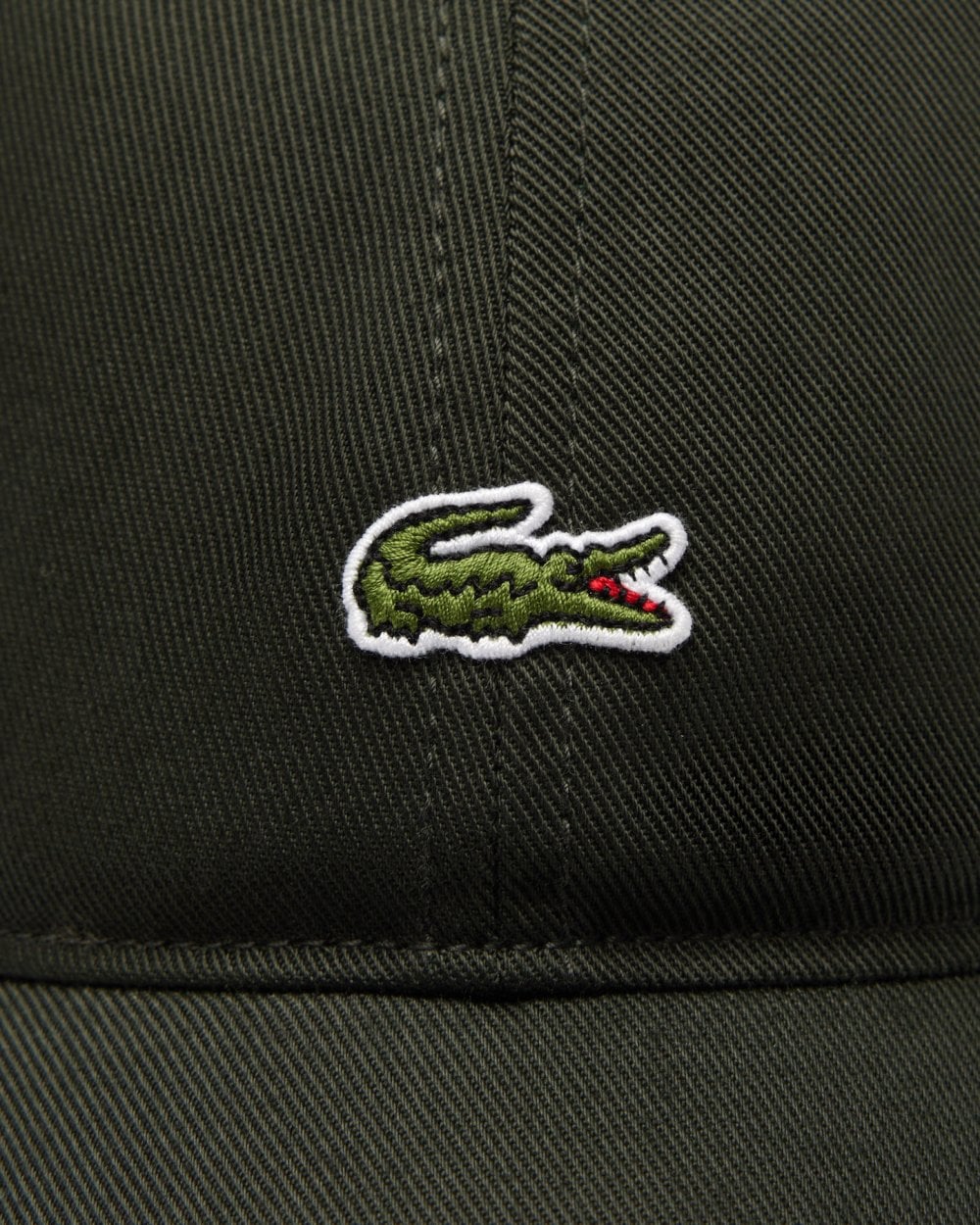 Lacoste Mens Organic Cotton Twill Cap - Sapwood L7A