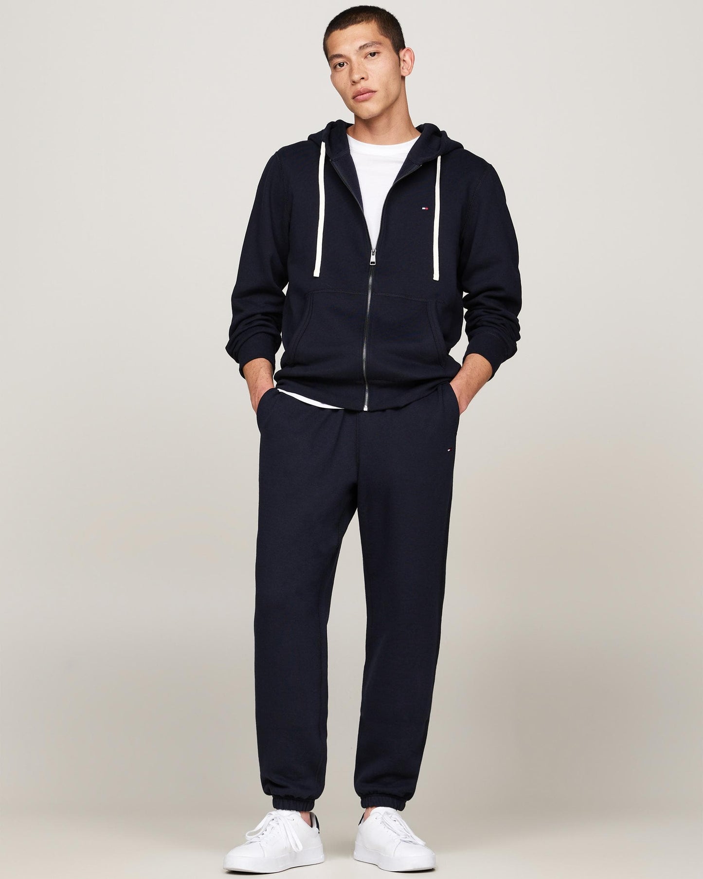 Tommy Hilfiger Tommy Hilfiger Essential Fleece Mens Zip Hoodie