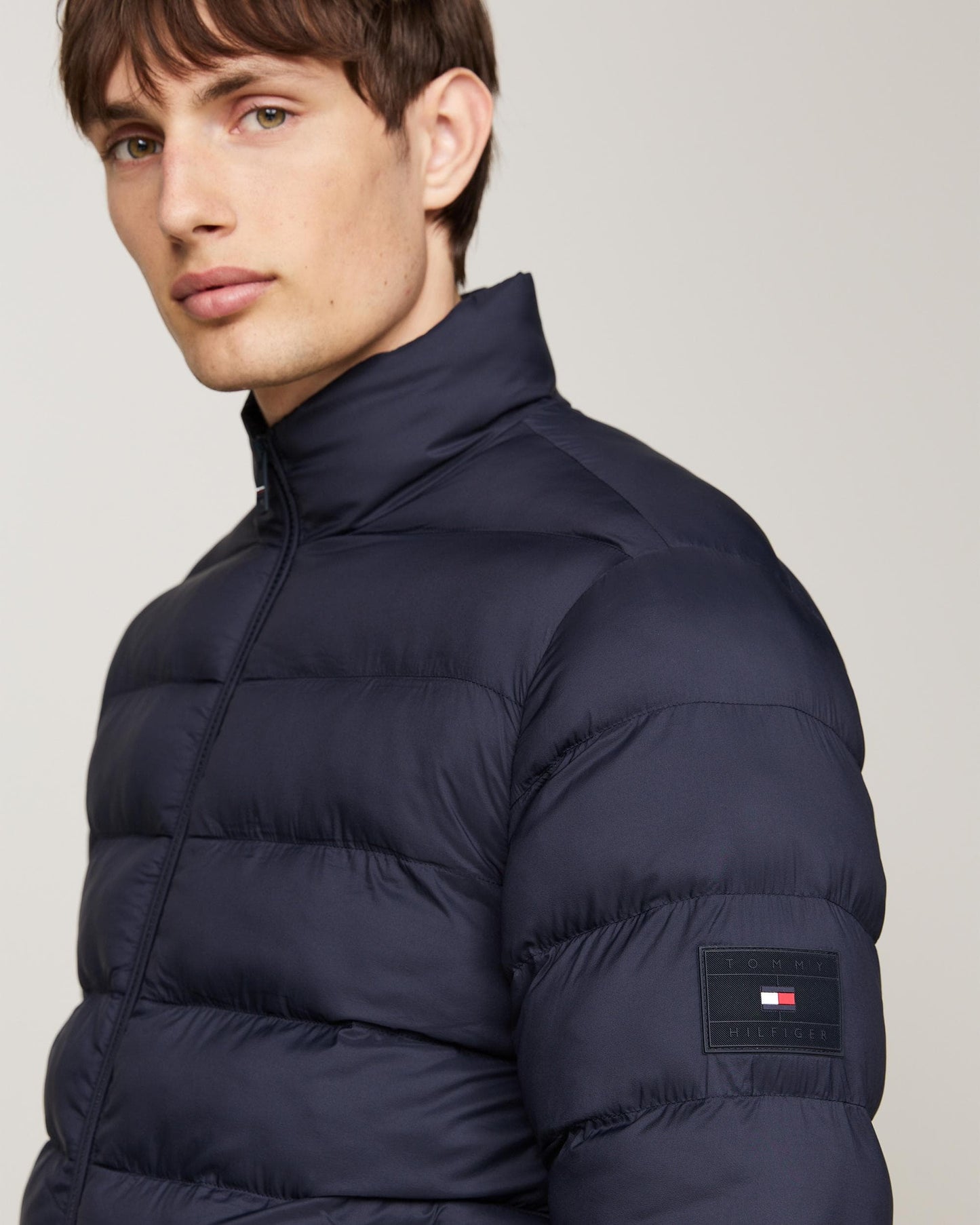 Tommy Hilfiger Tommy Hilfiger Mid Weight Stand Collar Mens Jacket