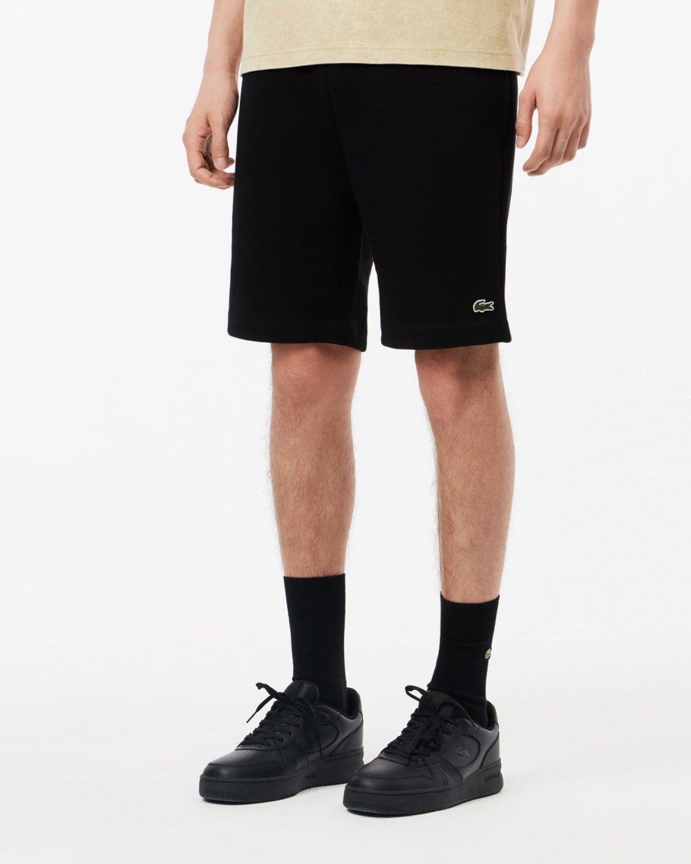 Lacoste Mens Fleece Shorts - Black 031