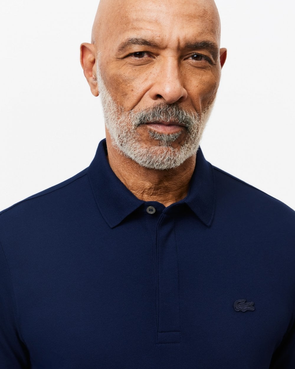 Lacoste Mens Long Sleeve Polo PH2481-00 - Midnight Blue 166