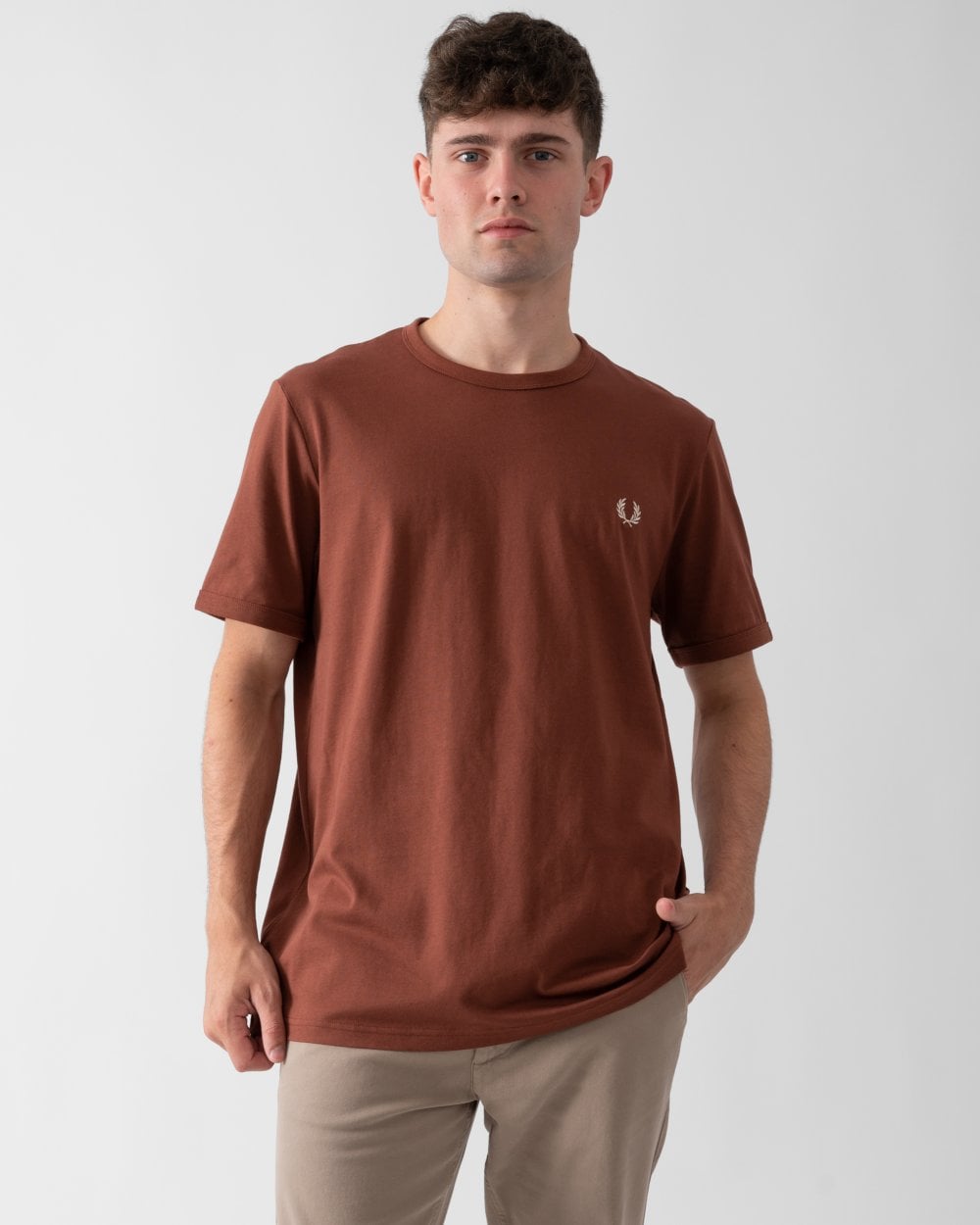 Fred Perry Mens Ringer T-Shirt