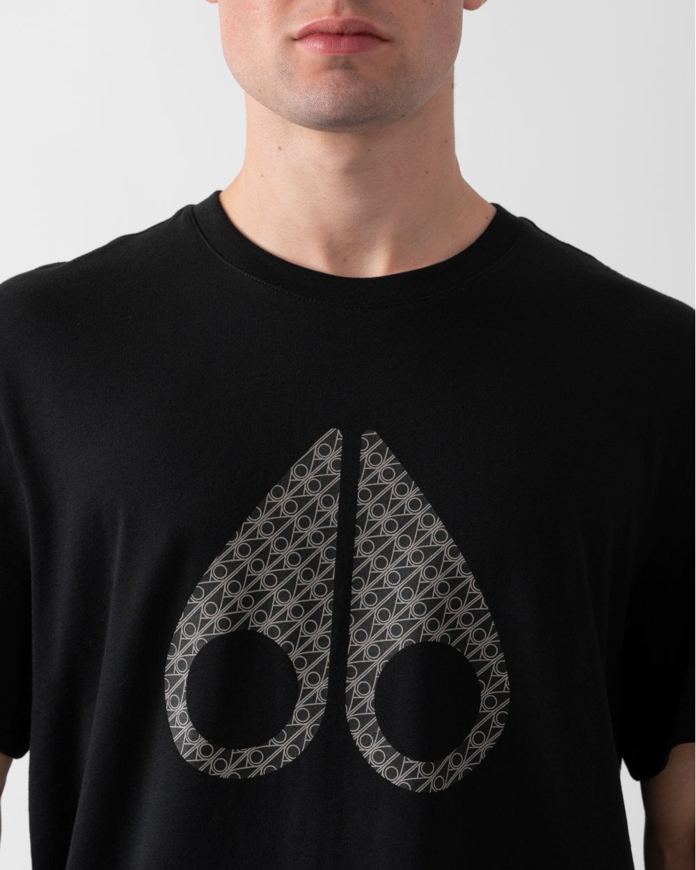 Moose Knuckles Moose Knuckles Chamblee Mens Graphic Print Logo T-Shirt