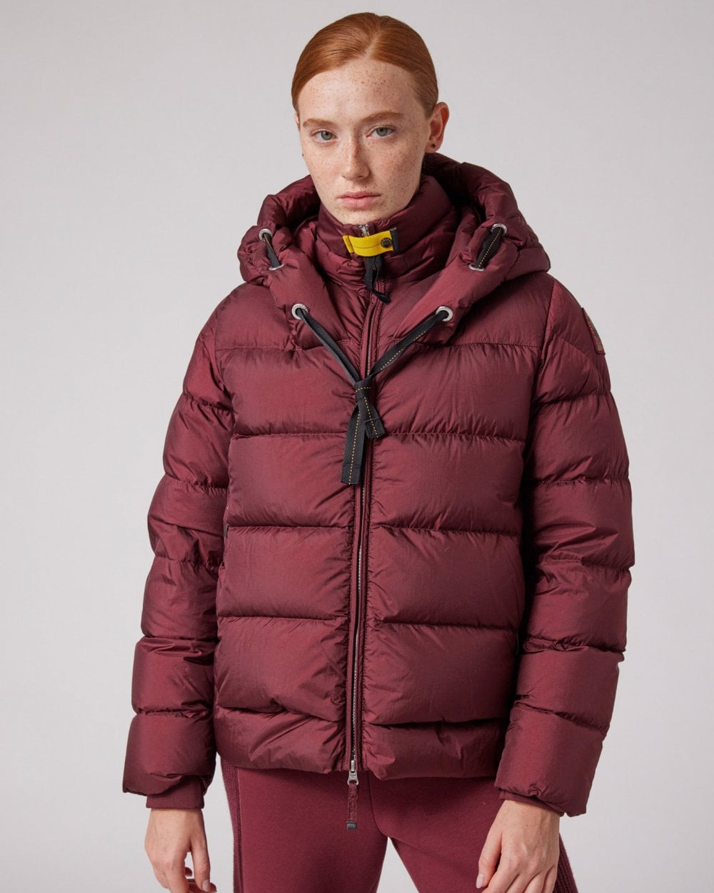 Parajumpers Bertilla Womens Hooded Down Jacket - Amarone 355