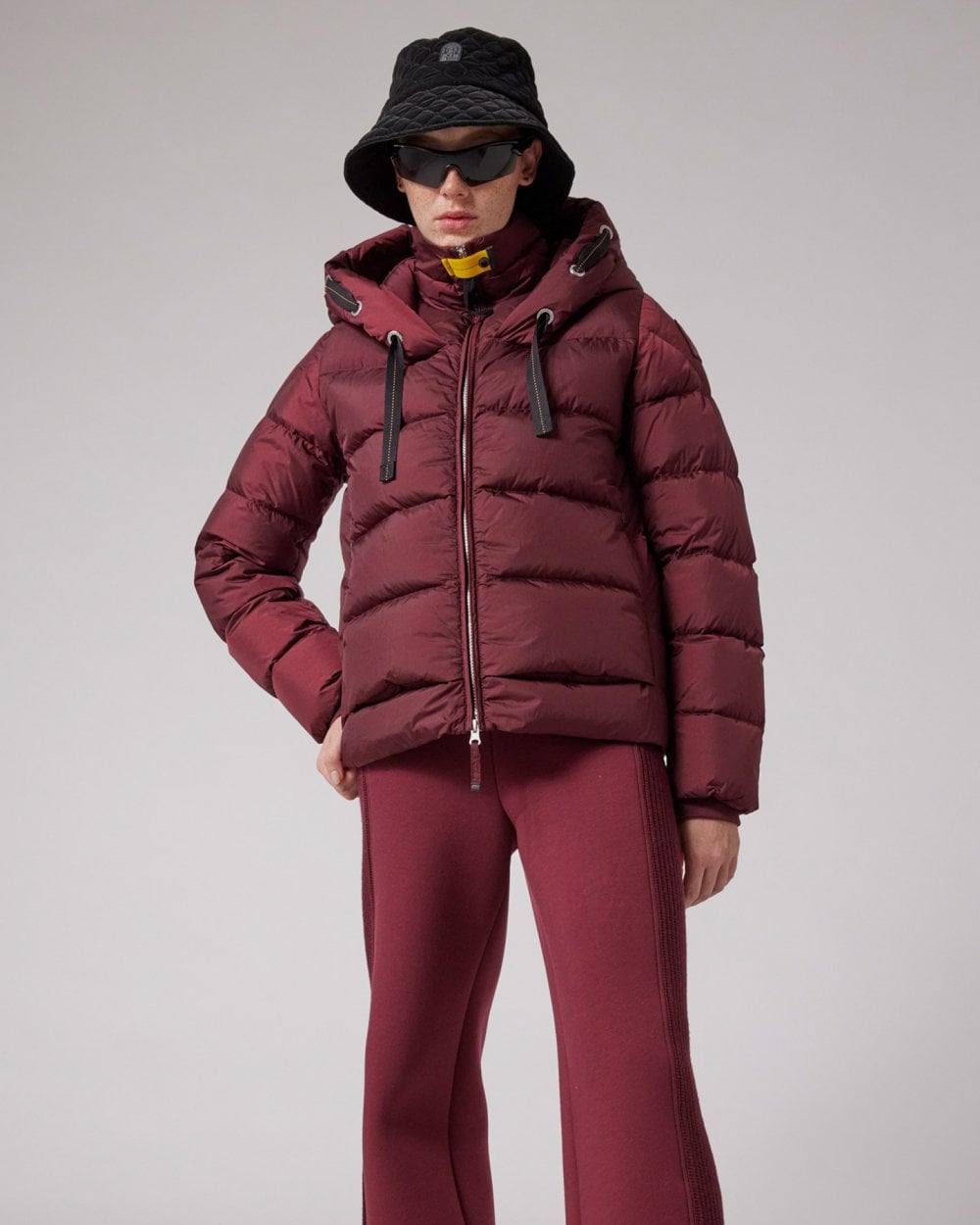 Parajumpers Bertilla Womens Hooded Down Jacket - Amarone 355