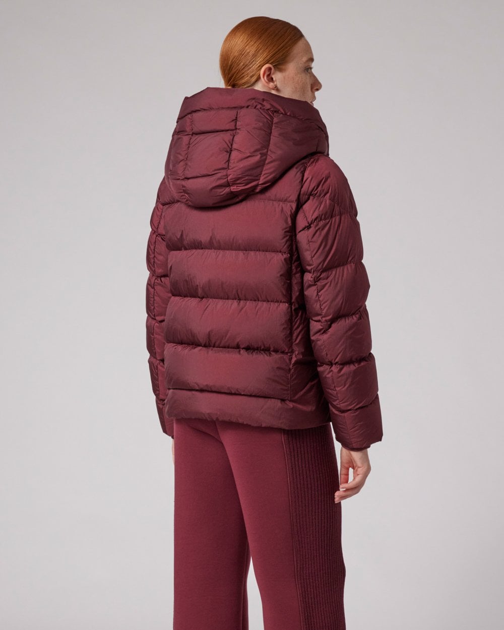 Parajumpers Bertilla Womens Hooded Down Jacket - Amarone 355