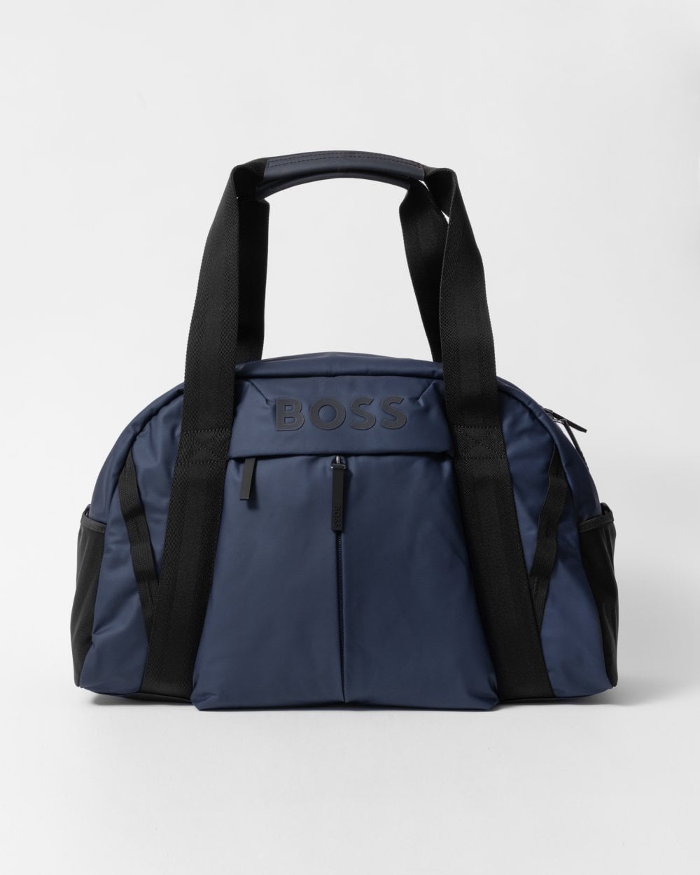 BOSS Orange Stormy Mens Faux Leather Holdall with Logo Details