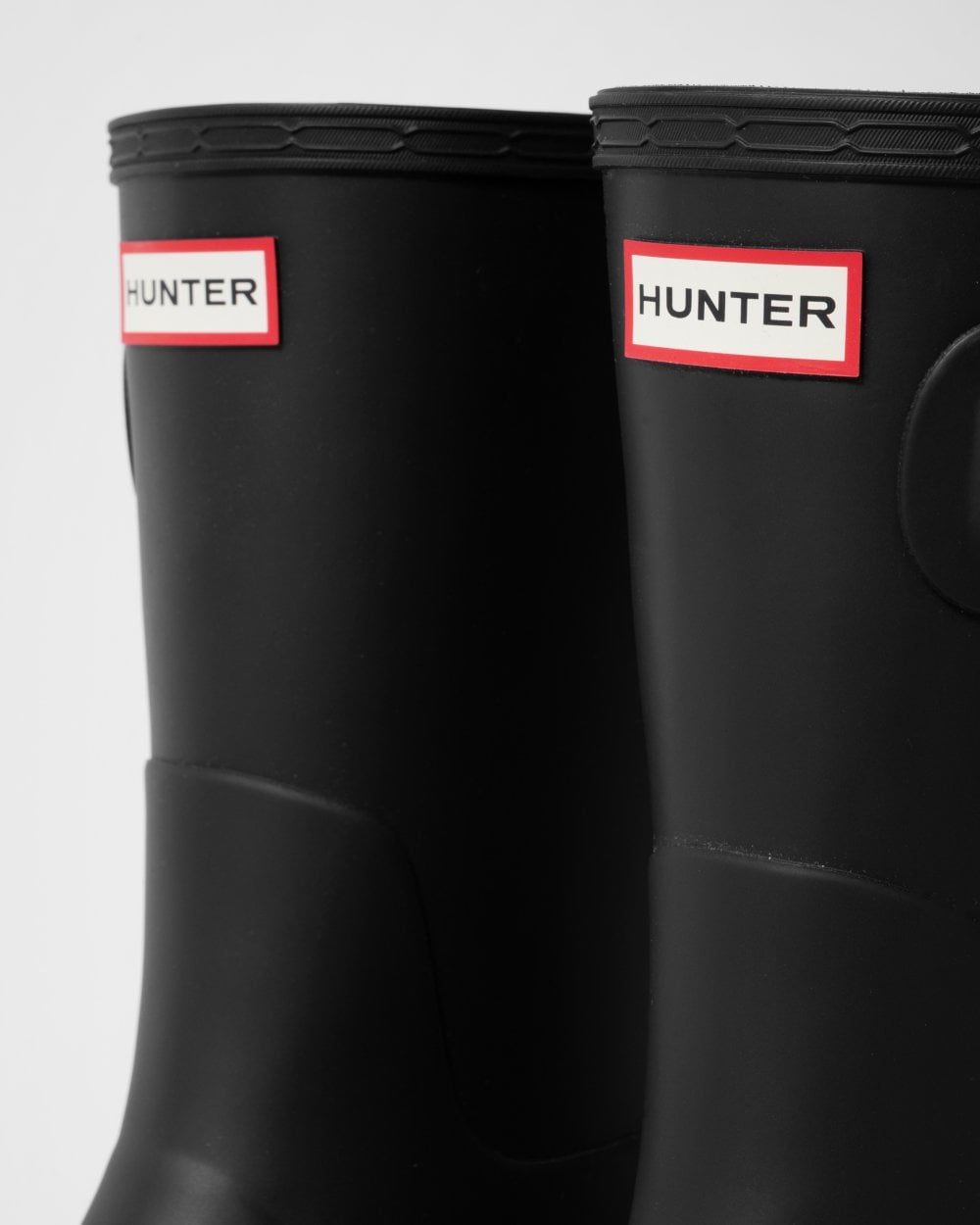 Hunter Original Short Mens Wellies - Black