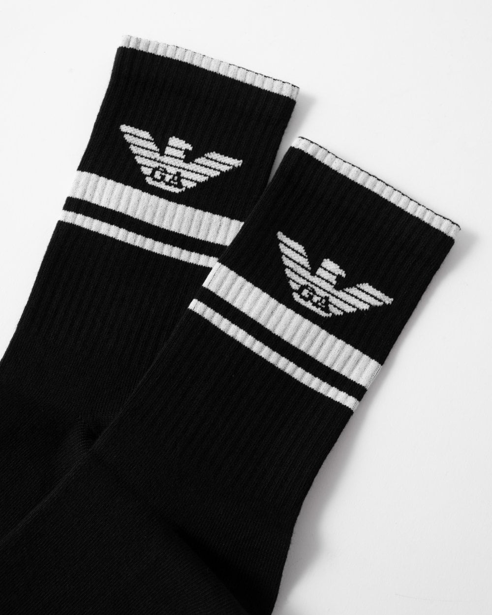 Emporio Armani Emporio Armani Mens 3-Pack Knit Short Socks 303133-4F301